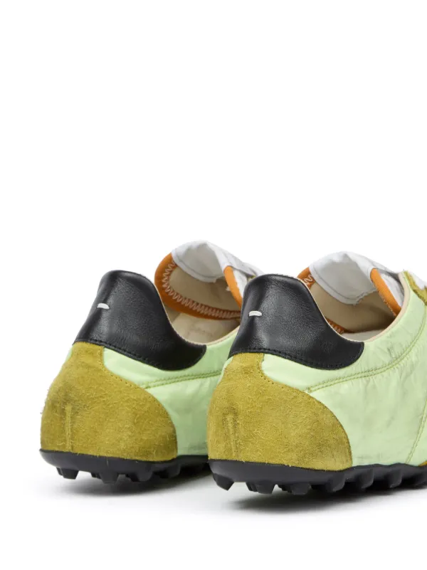 茶パーカーパンツ革財布緑バッグにMargielaマルジェラスニーカー Maison Margiela Sprinters スニーカー | グリーン | FARFETCH JP