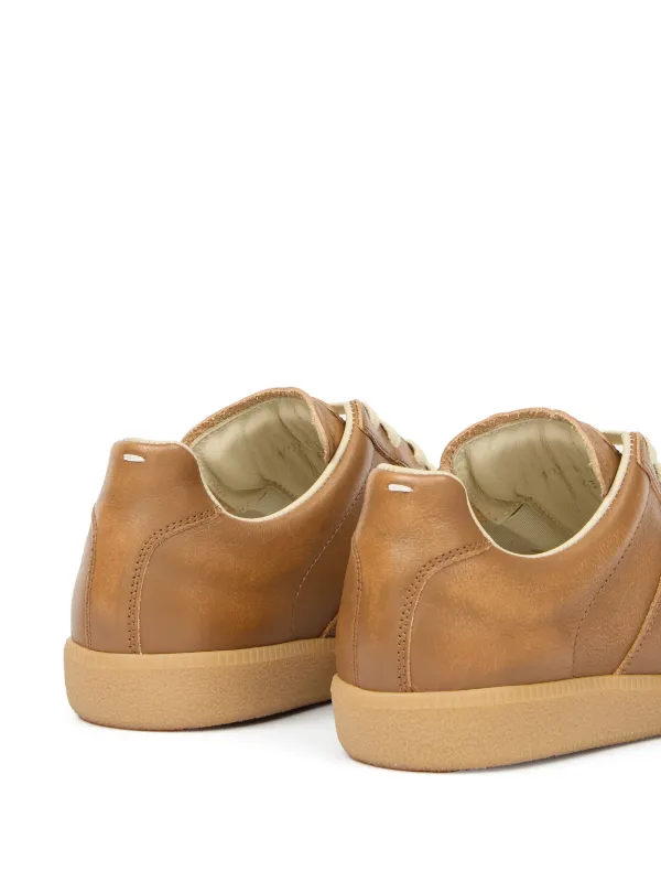 Maison Margiela Replica Panelled Sneakers | Neutrals | FARFETCH