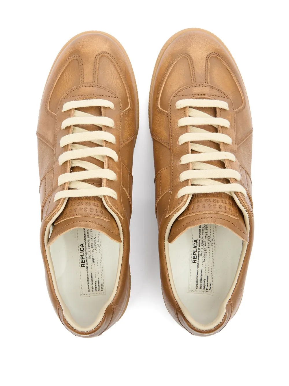 Maison Margiela Replica panelled sneakers Neutrals