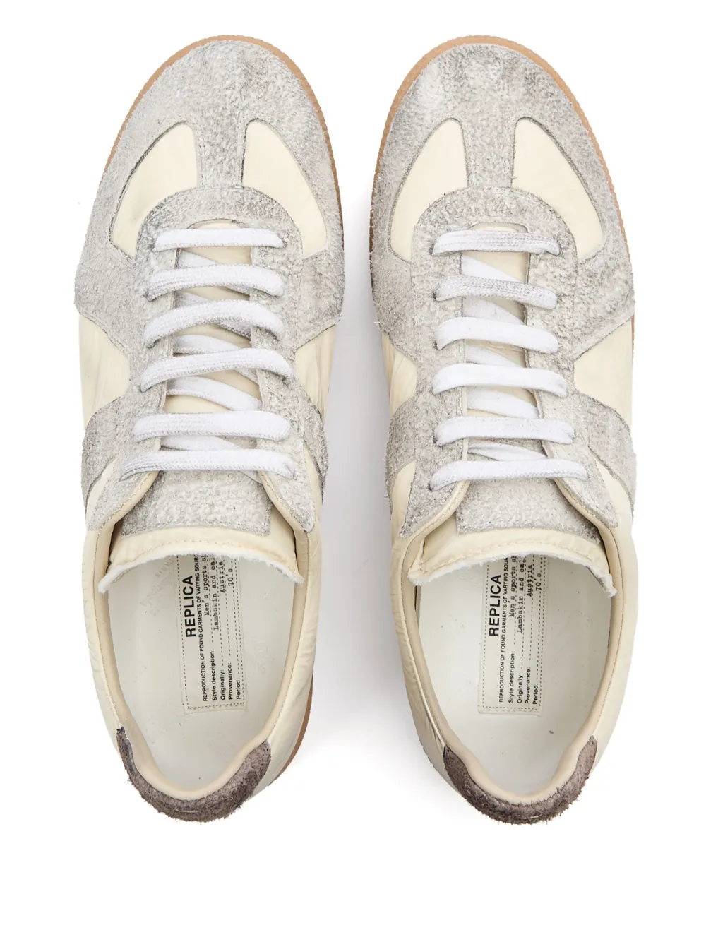 Maison Margiela Replica panelled sneakers Neutrals