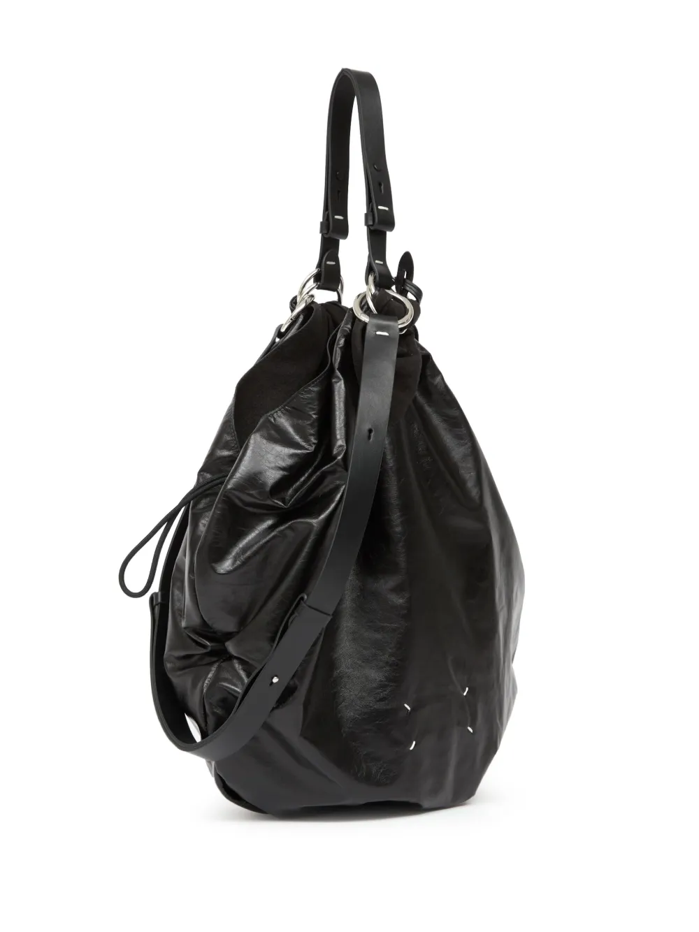 Maison Margiela Leren shopper Zwart