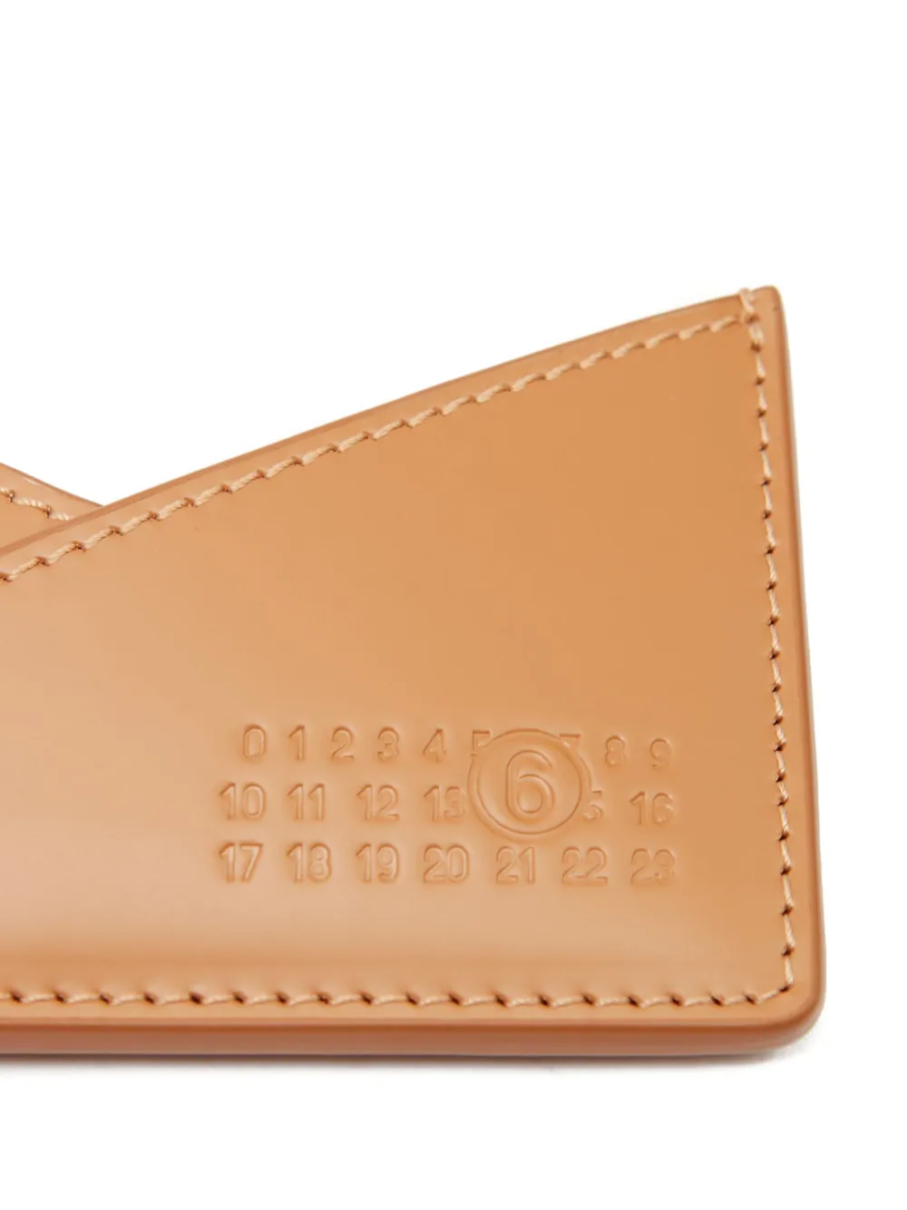 MM6 Maison Margiela Japanese 6 pasjeshouder Bruin