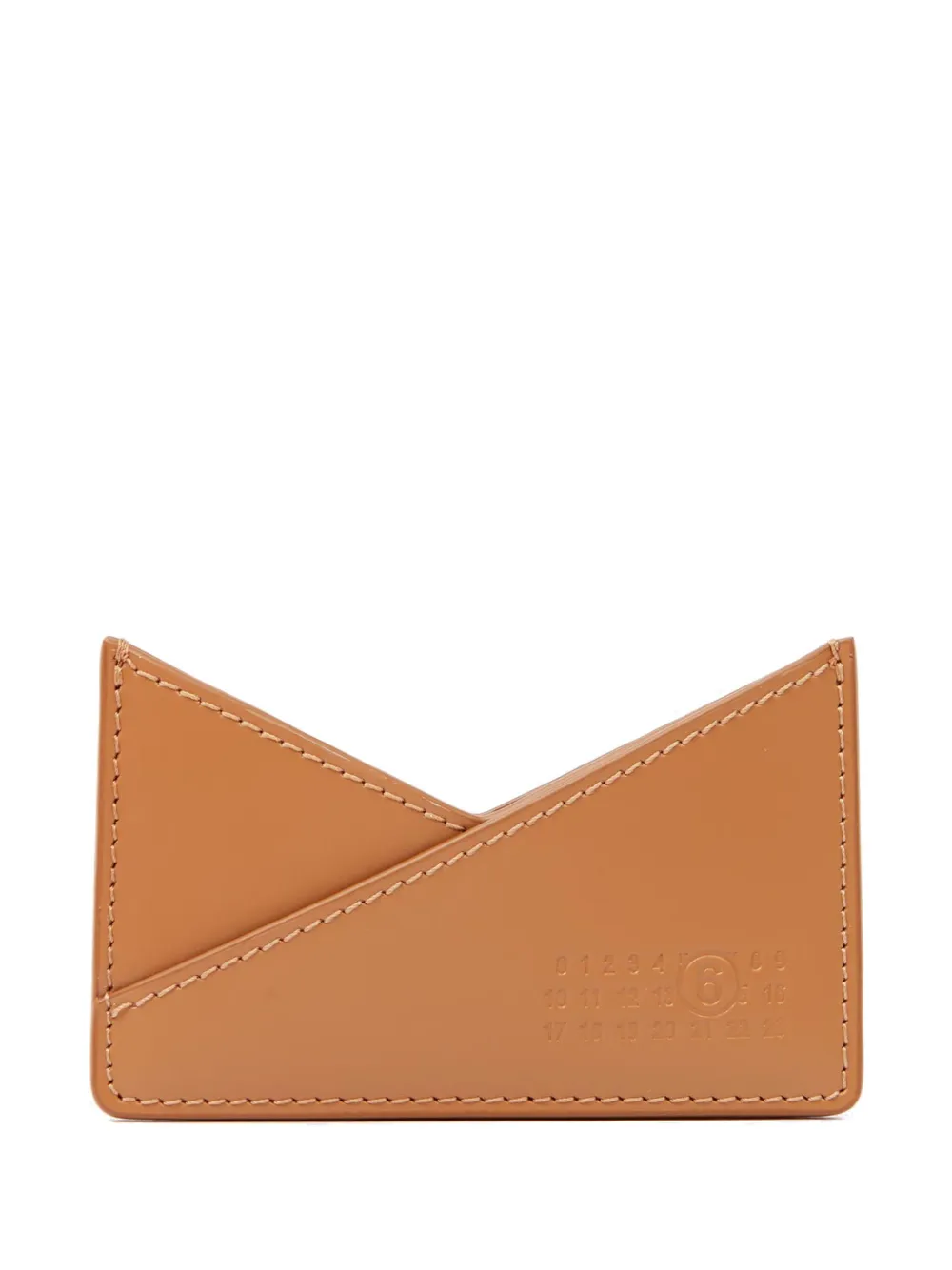 MM6 Maison Margiela Japanese 6 カードケース - ブラウン MM6 Maison Margiela Japanese 6 カードケース - ブラウン