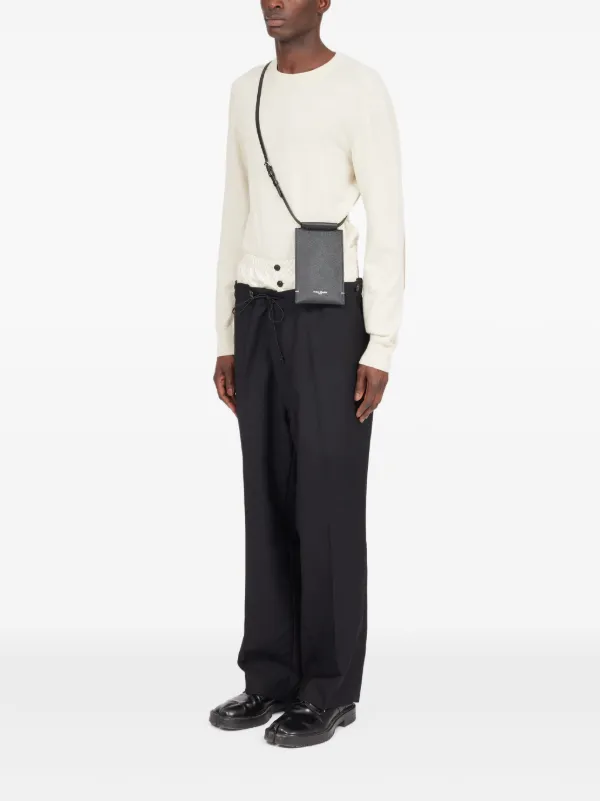 Maison Margiela スマホポーチ | ブラック | FARFETCH JP