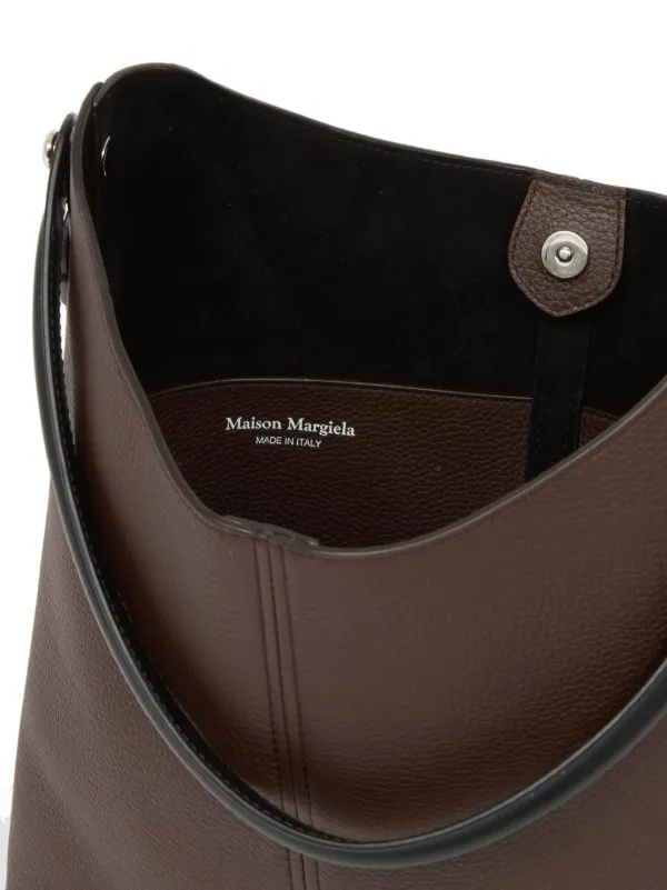 Maison Margiela Medium Dress-Age Shoulder Bag | Grey | FARFETCH