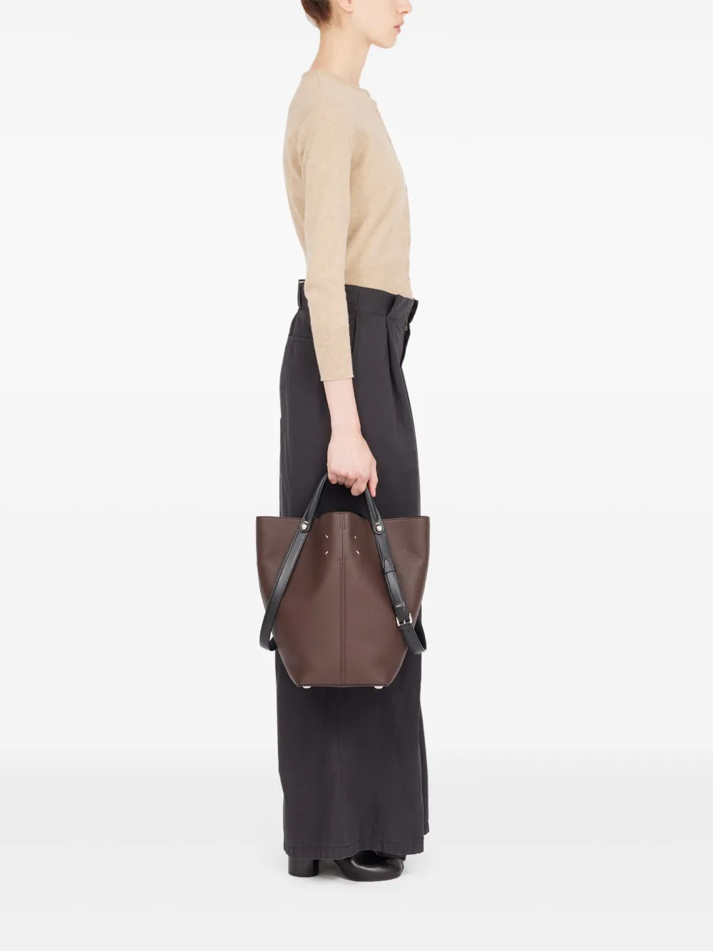 Maison Margiela Medium shopper Bruin