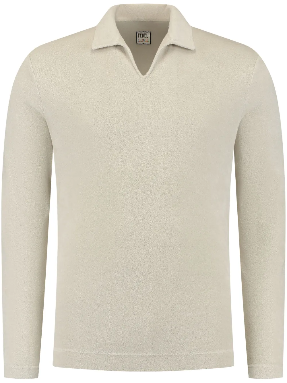 Fedeli playera tipo polo tejida | neutro | Image 1