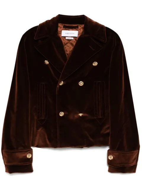 Alexander McQueen chamarra con doble botonadura