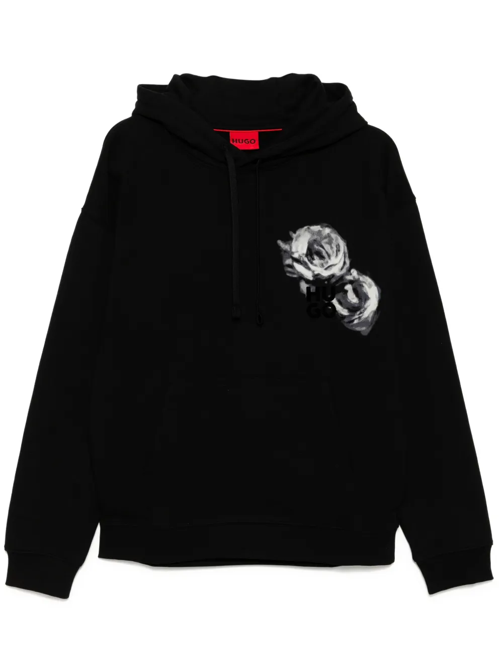 logo-print hoodie