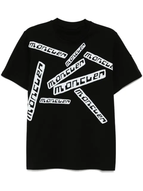Moncler playera con estampado gráfico