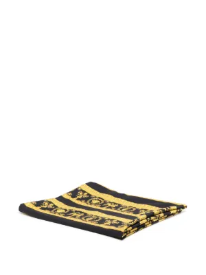 Versace ヴェルサーチェ Shadow ブランケット | ブラック | FARFETCH JP