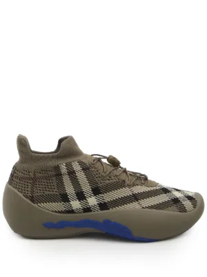 Burberry（バーバリー）メンズ ハイカットスニーカー - FARFETCH