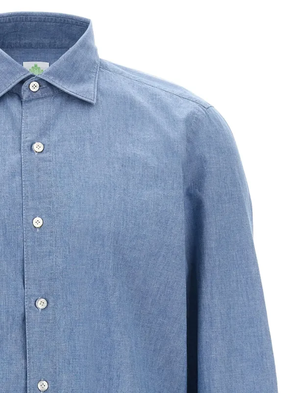 Finamore 1925 Napoli Gaeta Shirt | Blue | FARFETCH TR