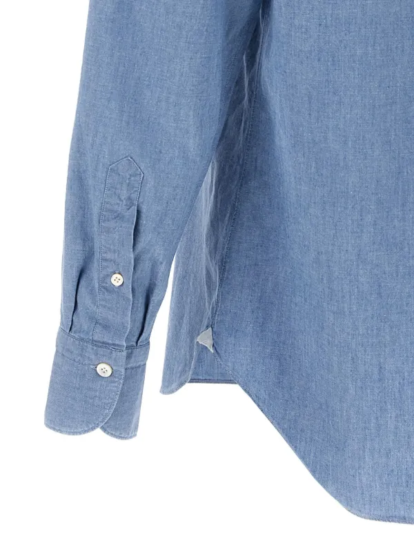 Finamore 1925 Napoli Gaeta Shirt | Blue | FARFETCH