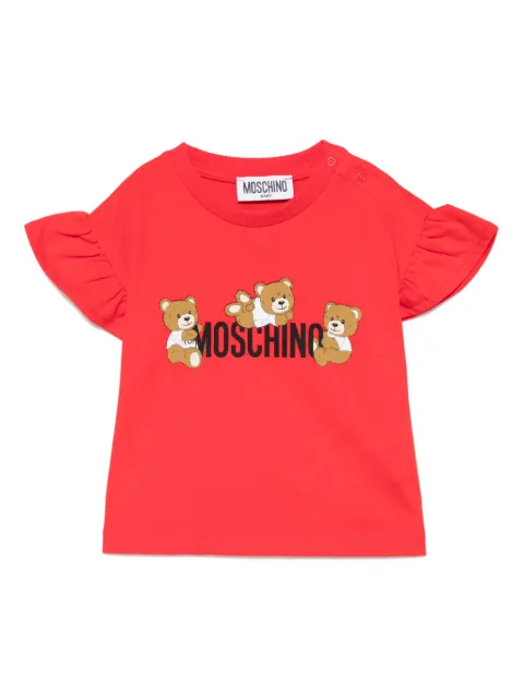 Moschino Kids logo-print T-shirt