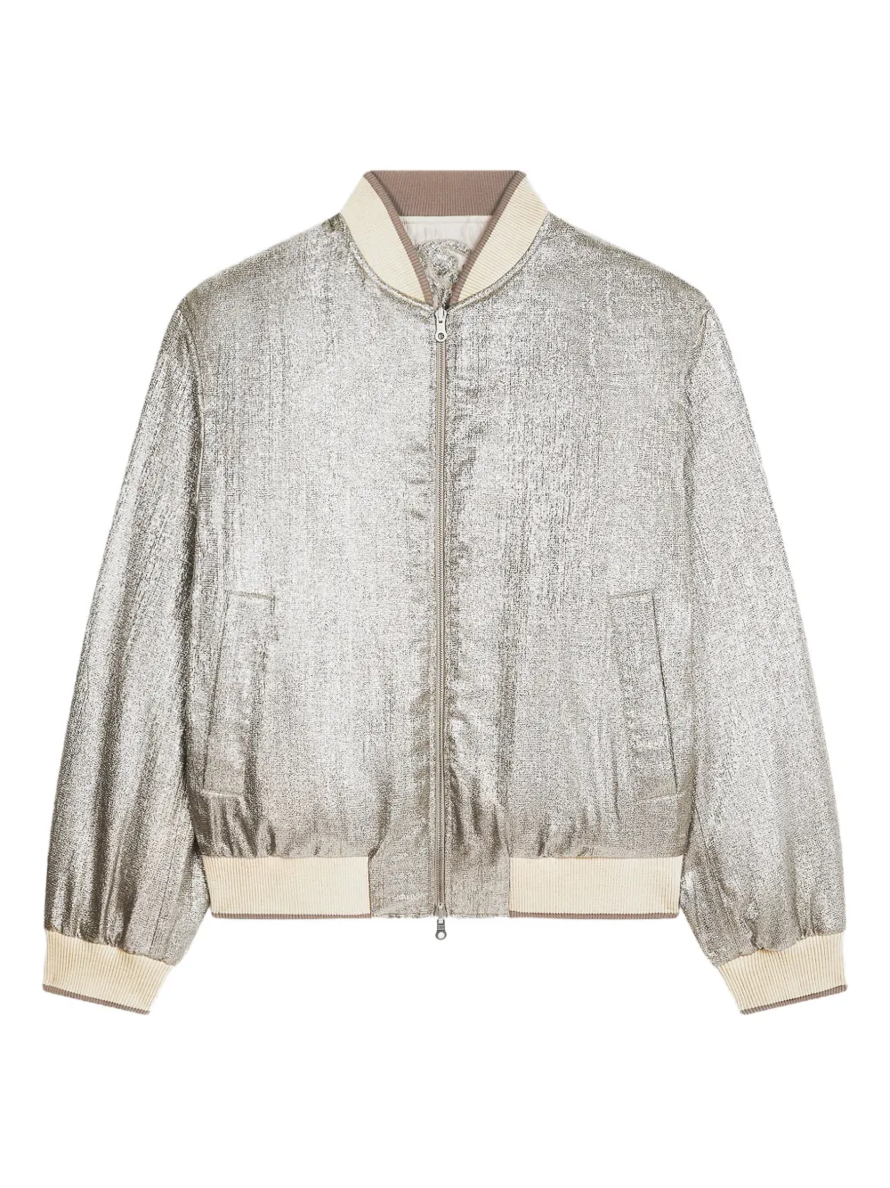 DRIES VAN NOTEN Embroidered Bomber Jacket | Neutrals
