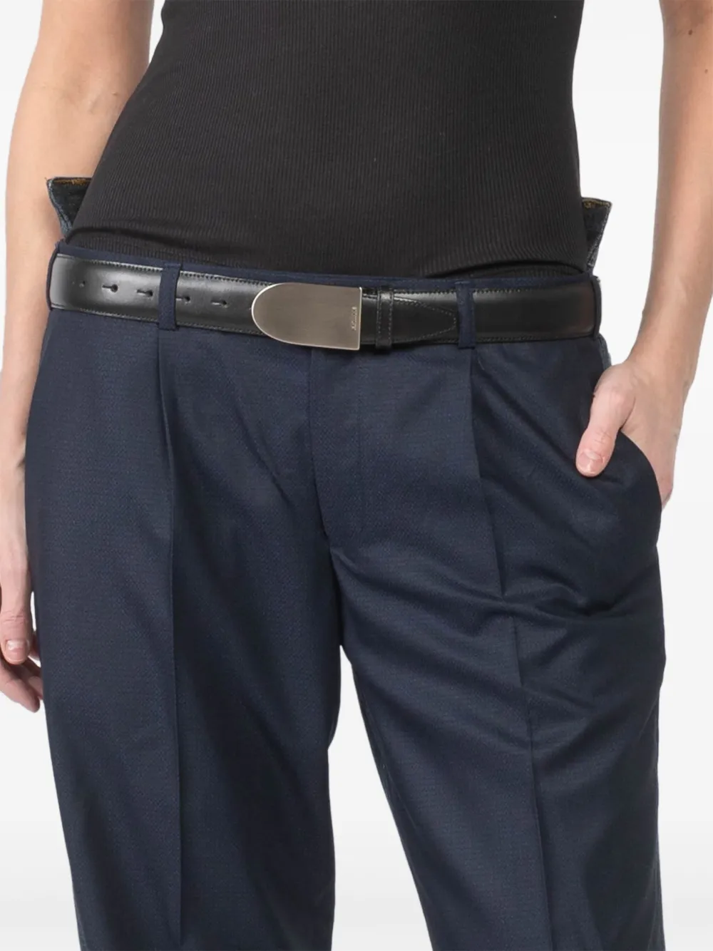 BETTTER Leren riem - Zwart