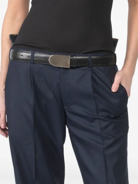 BETTTER leather belt BT00323SVBLACKSILVER - 1