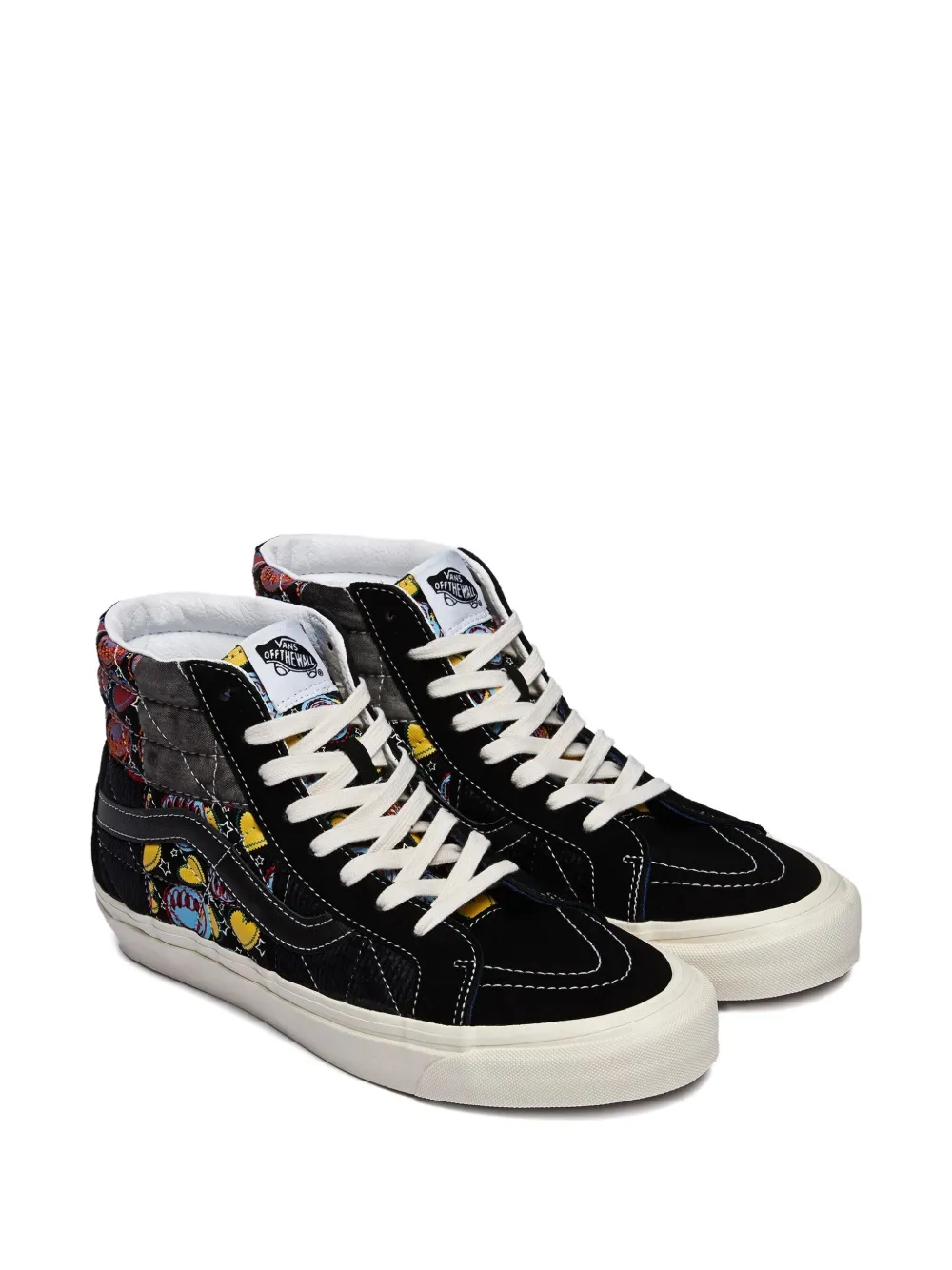 Vans Sk8-Hi 38 DX Anaheim "Positivity Patchwork Black" sneakers | Hi-Tops | Image 2