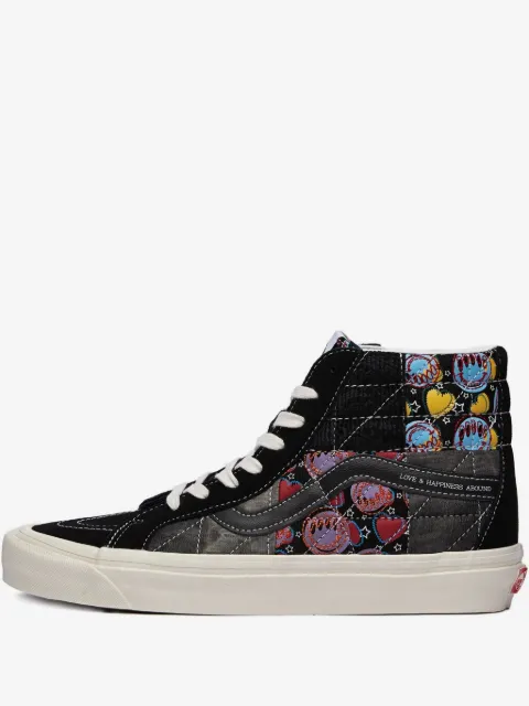 Vans Sk8-Hi 38 DX Anaheim “Positivity Patchwork Black” スニーカー
