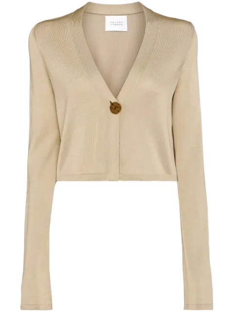 Galvan cropped cardigan 