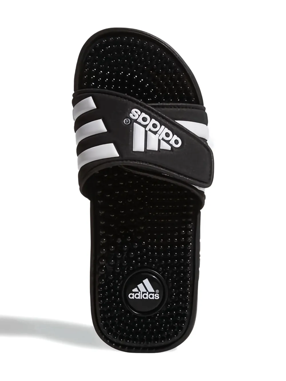 adidas Kids 3-Stripes slippers Zwart