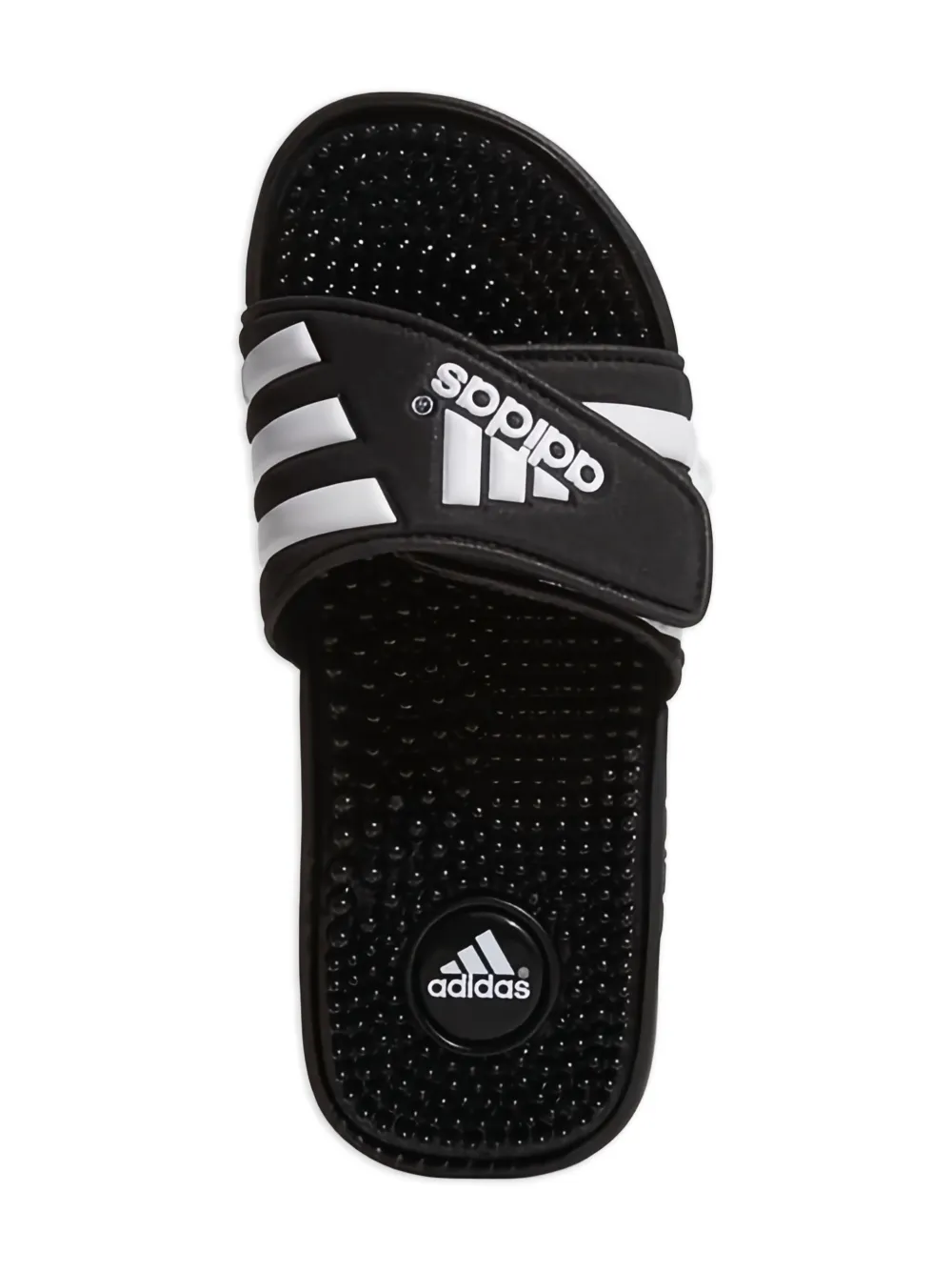 adidas Kids 3-Stripes slippers Zwart