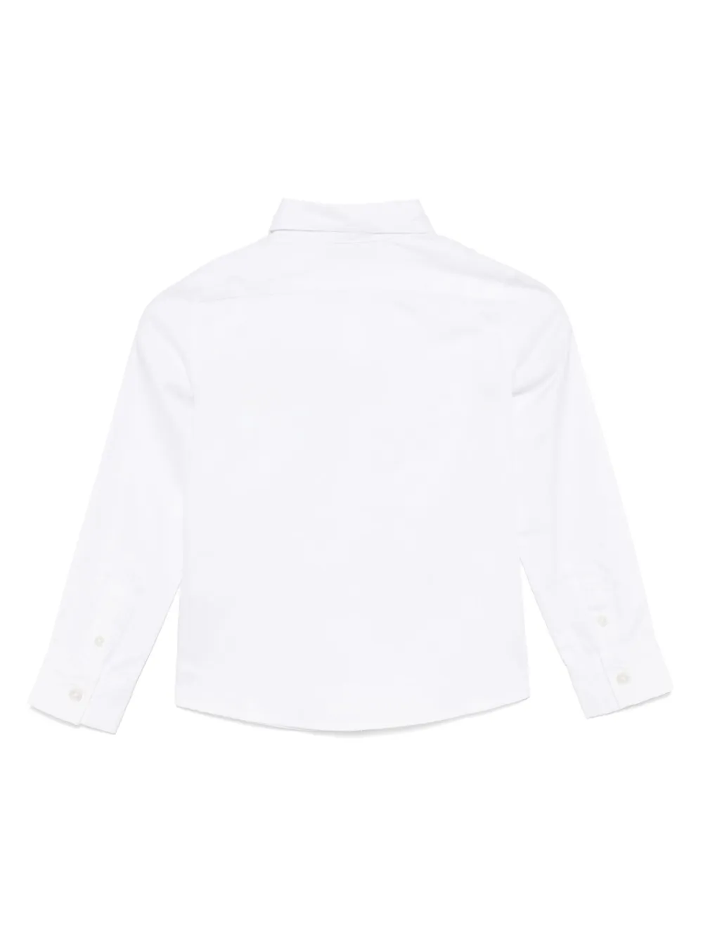 Moschino Kids Shirt met logopatch Wit