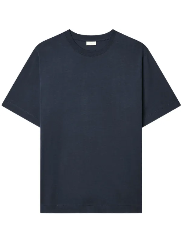 DRIES VAN NOTEN クルーネック Tシャツ | ブルー | FARFETCH JP
