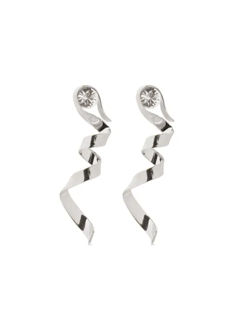 DRIES VAN NOTEN swirl earrings
