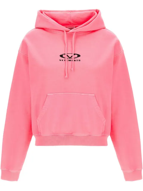 VETEMENTS logo-print hoodie