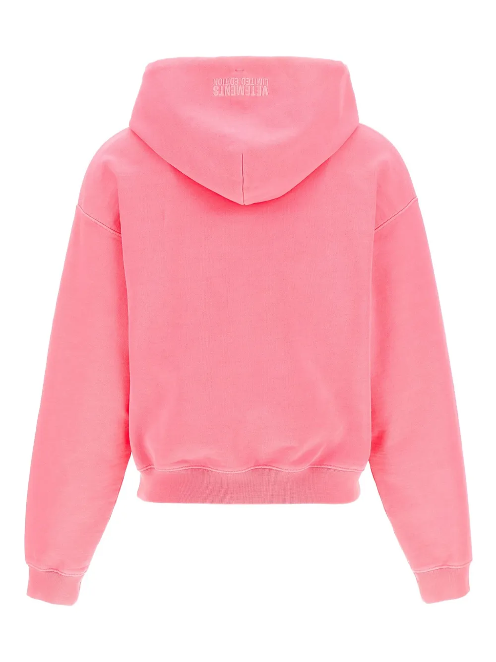 VETEMENTS Hoodie met logoprint - Roze