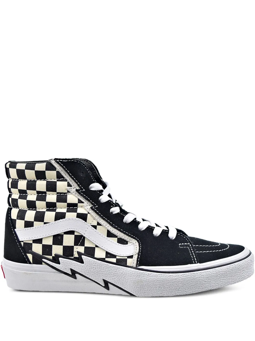 Vans SK8-Hi "Black White" sneakers Zwart