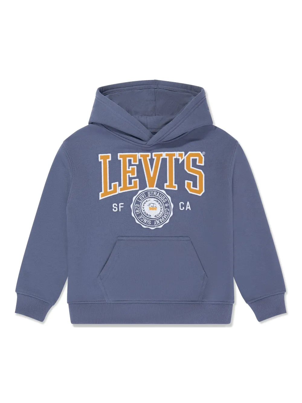 Levi's Kids ロゴ フード - ブルー Levi's Kids ロゴ フード - ブルー