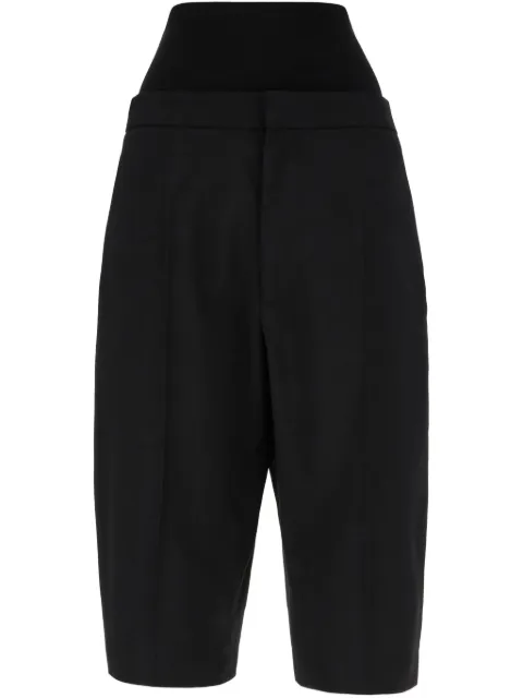 Alaïa gabardine bermuda shorts