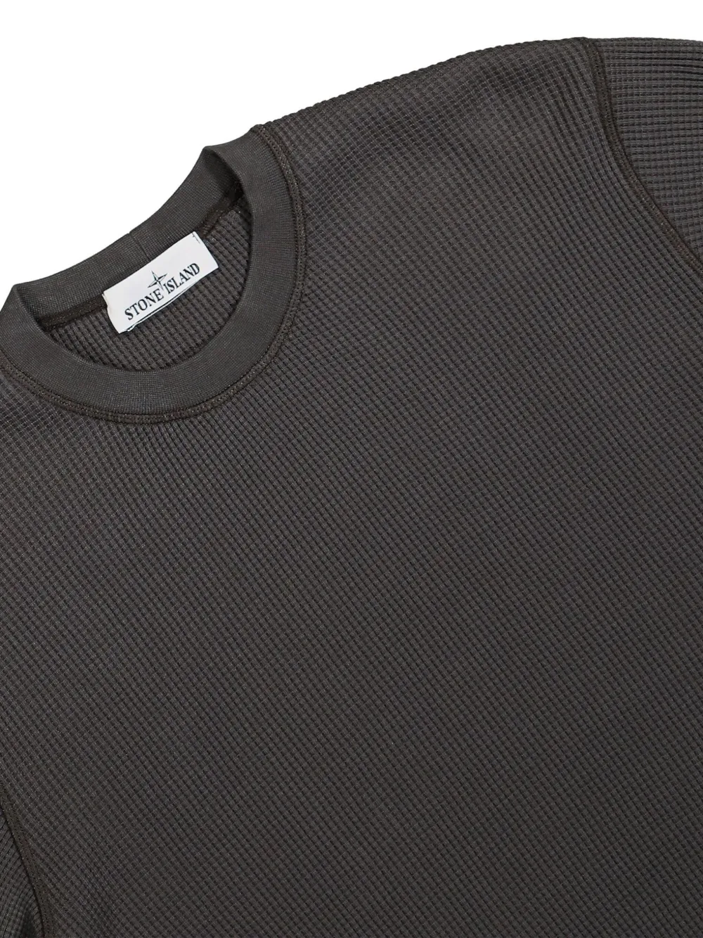 Stone Island Sweater met Compass-logopatch Grijs
