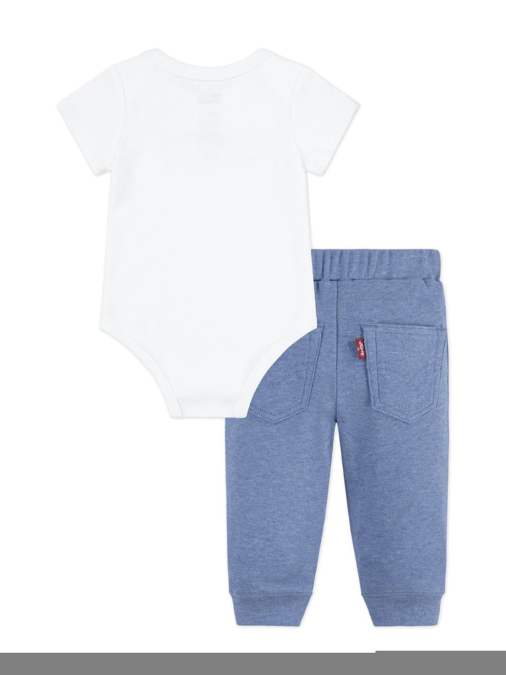 Levi's Kids logo-print body and trousers set - Blauw