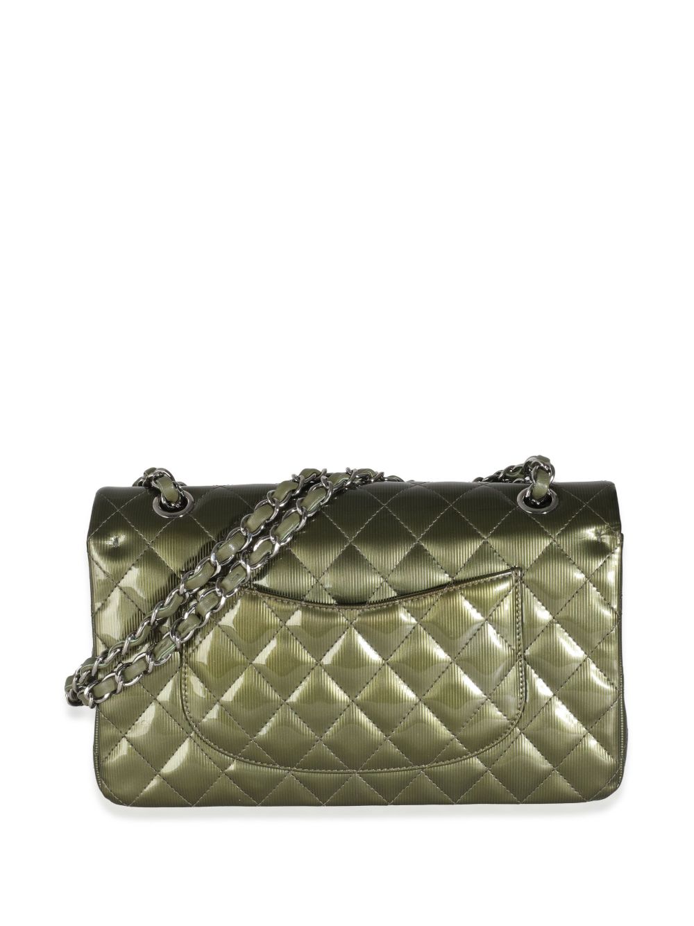 CHANEL Pre-Owned Classic Flap schoudertas met omslag - Groen