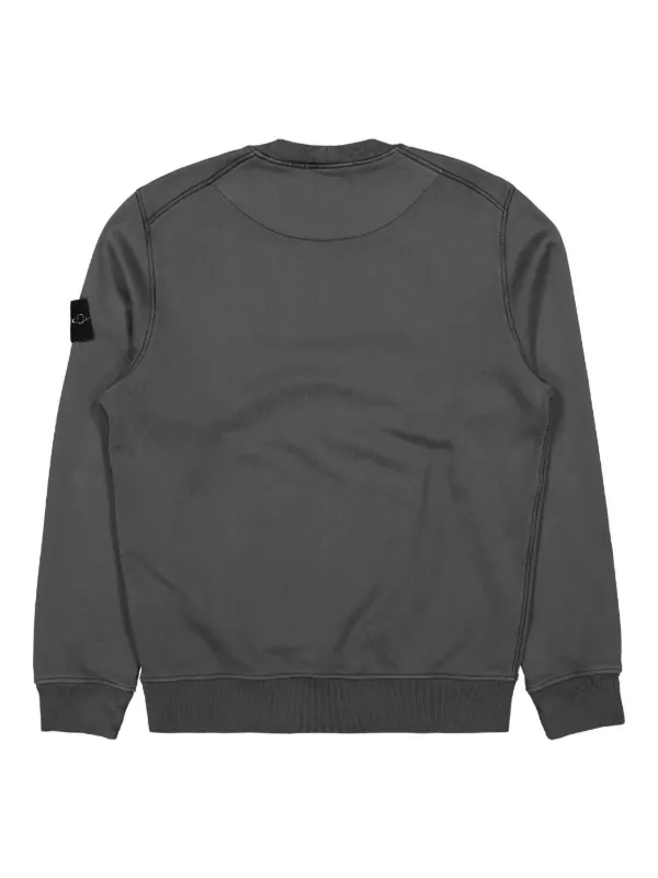 Stone Island コンパスバッジ スウェットシャツ | グレー