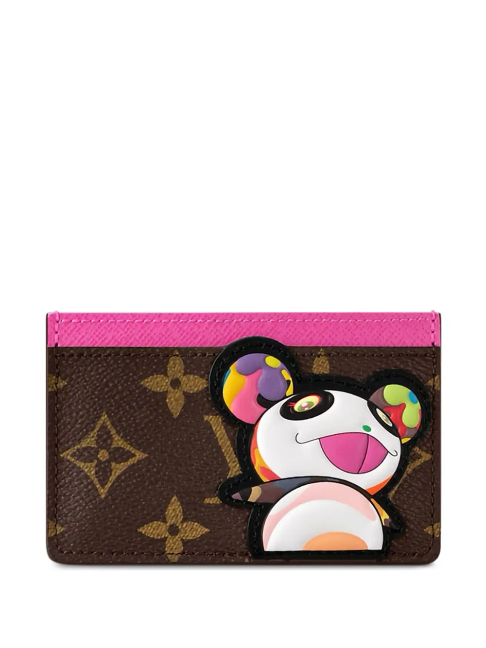 Louis Vuitton Pre-Owned X Takashi Murakami Monogram-canvas wallet | Brown | Image 1