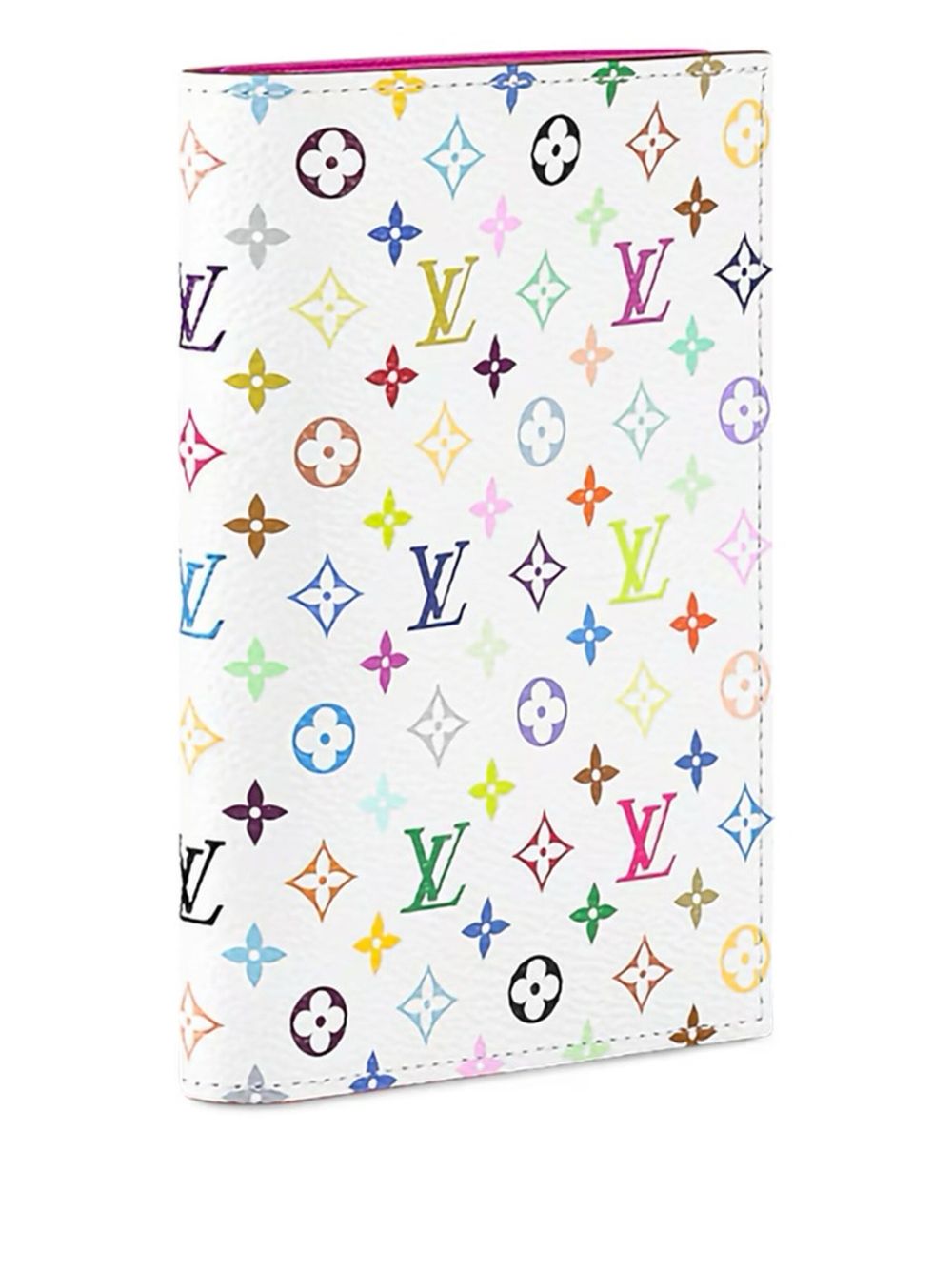 Louis Vuitton Pre-Owned x Takashi Murakami Monogram meerkleurige canvas paspoorthoes - Wit