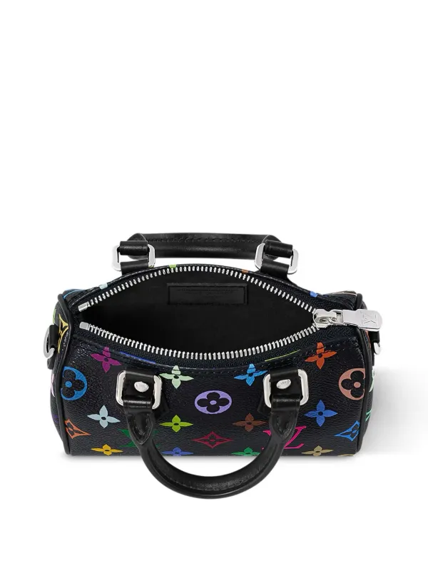 Louis Vuitton Pre-Owned x TM Nano Speedy Bag Black FARFETCH JO