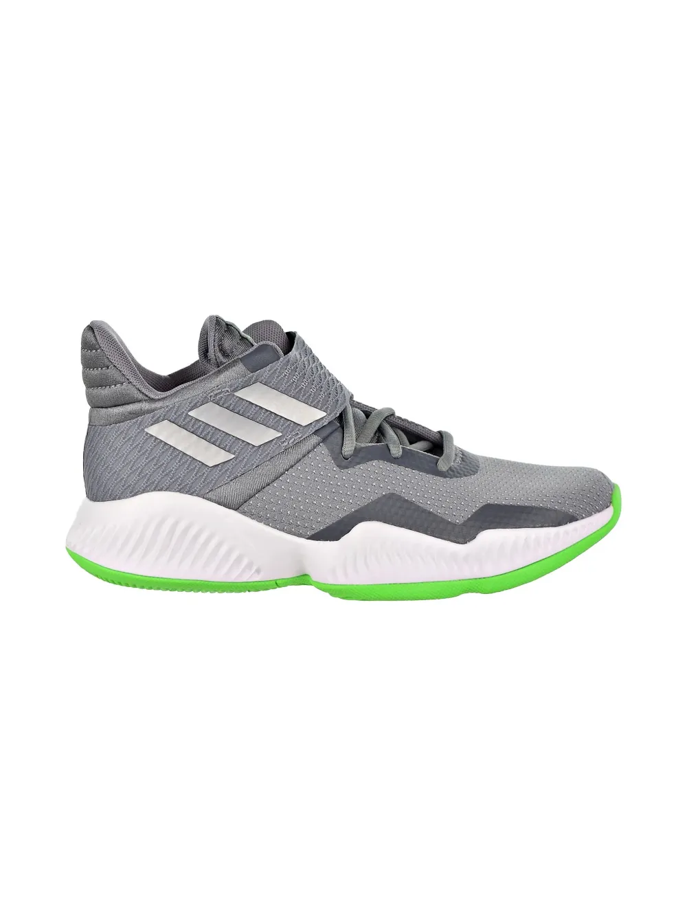 adidas Kids Explosive Bounce "Green Silver" sneakers Grey