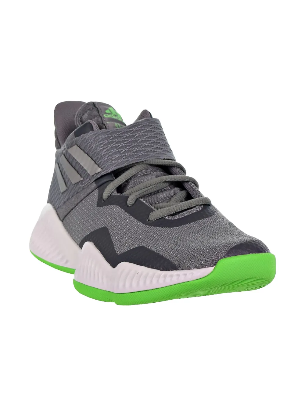 Adidas Kids Explosive Bounce "Green Silver" sneakers Grey