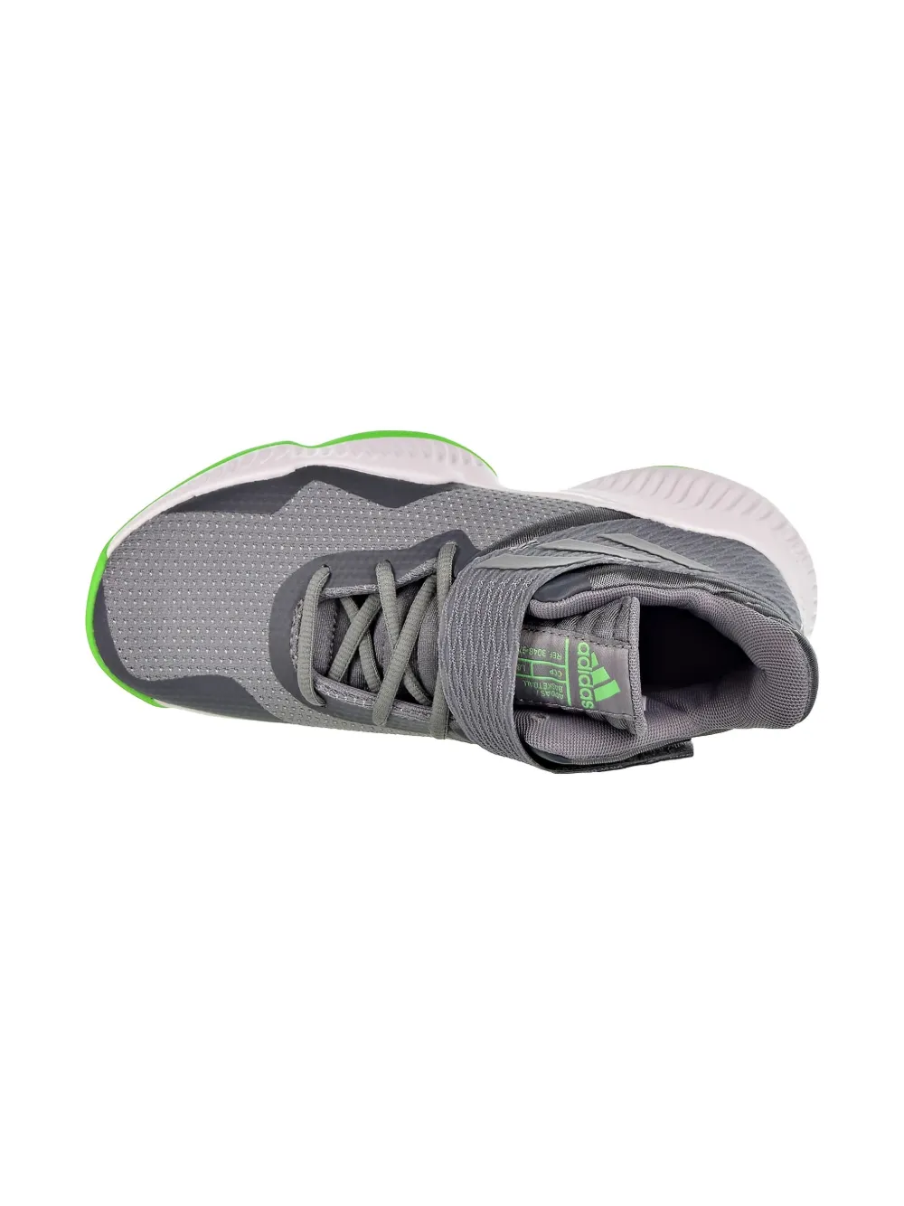 adidas Kids Explosive Bounce "Green Silver" sneakers Grey