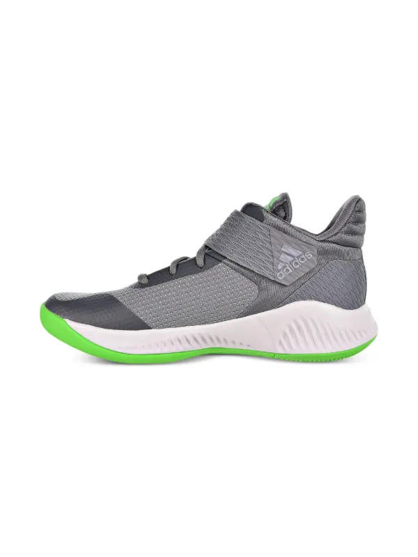 adidas gazelle silver green womens Adidas Explosive Bounce 2018 Big Kids Shoes Green/Silver main image 1