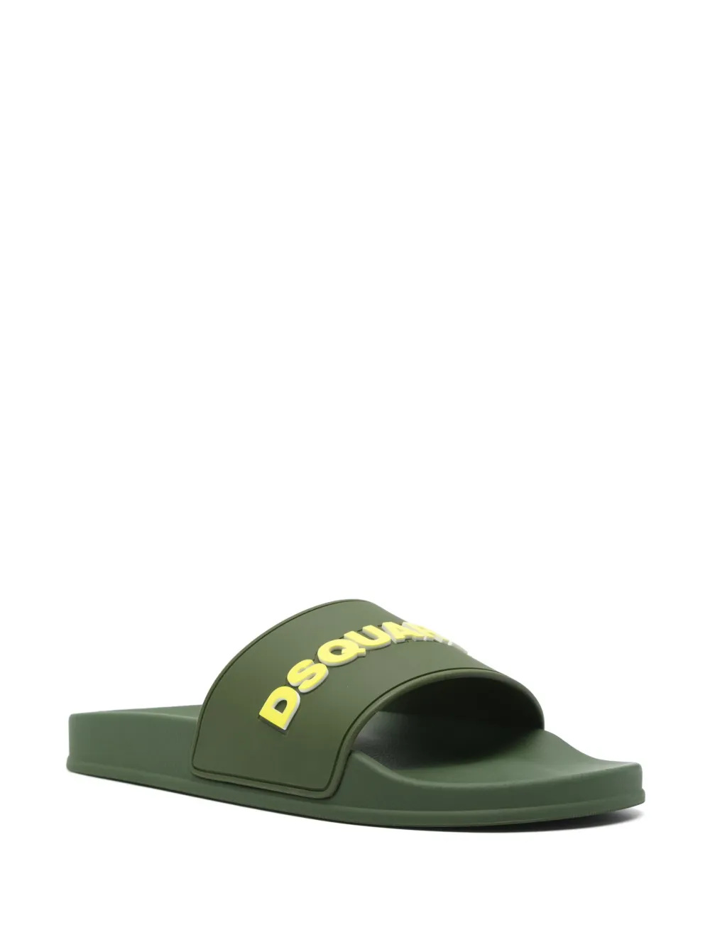 DSQUARED2 Sandalen met logo - Groen
