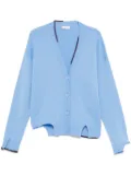 Off-White cut-out cardigan - Blue