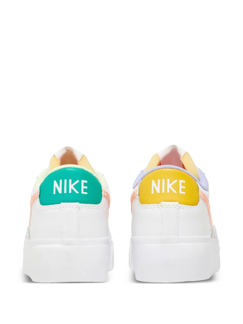 Nike Blazer Low Platform "Peach Cream Light Thistle" sneakers Wit