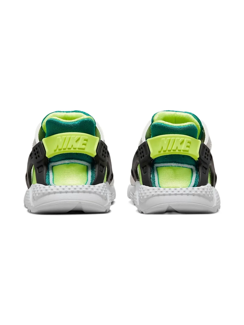 Nike Kids Huarache Run "Bright Spruce Volt" sneakers Wit